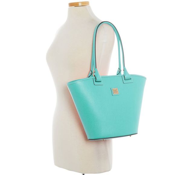 Dooney & Bourke Saffiano Andie Tote - Mint - Picture 4 of 4